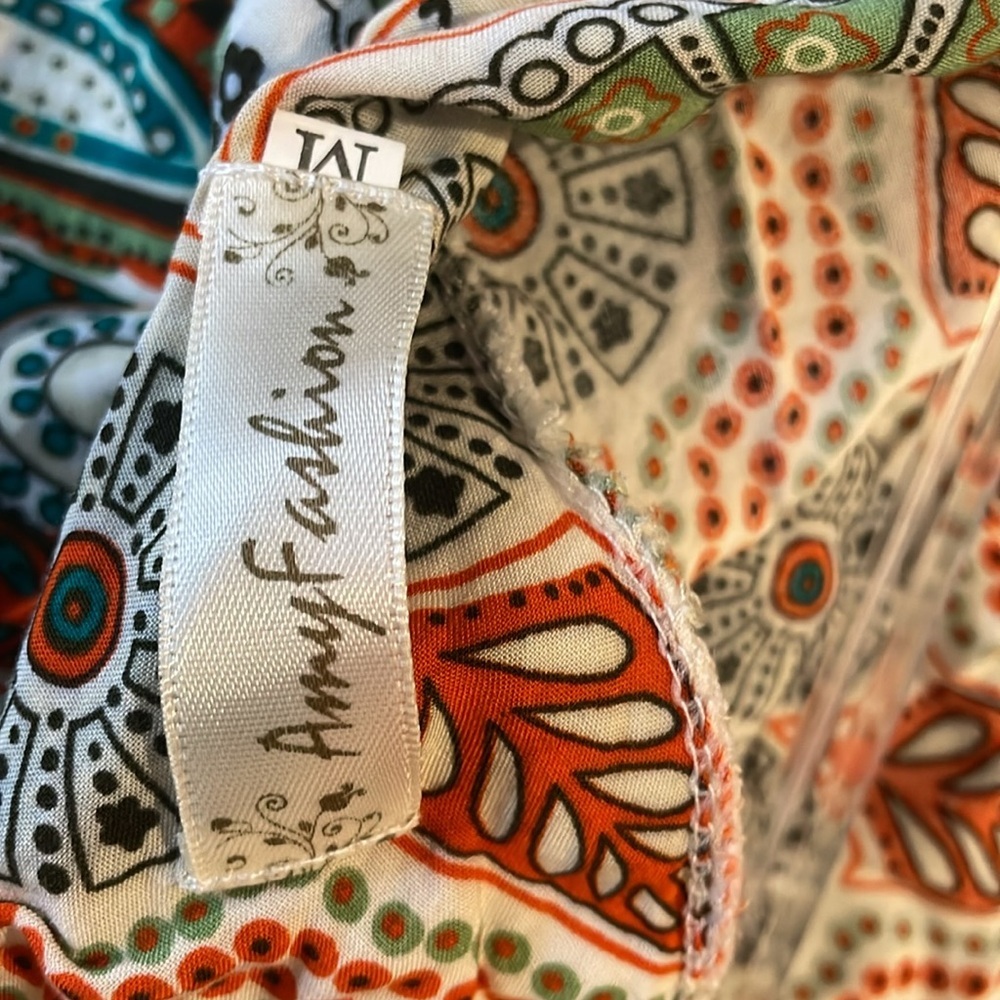 Multicolor Patterned Women's top - Picture 5 of 5